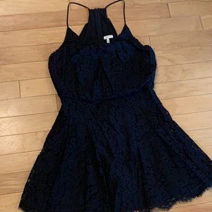 Joie Black Lace Dress | Size Medium